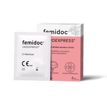 femidoc® vnetje mehurja, vrečke za napitek