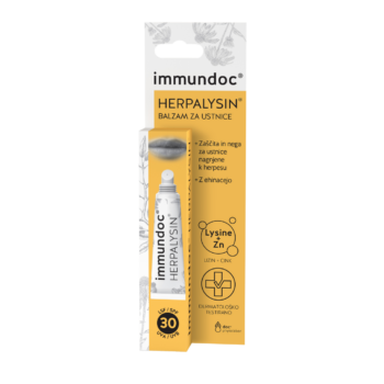 immundoc® HERPALYSIN™ balzam za ustnice nagnjene k herpesu
