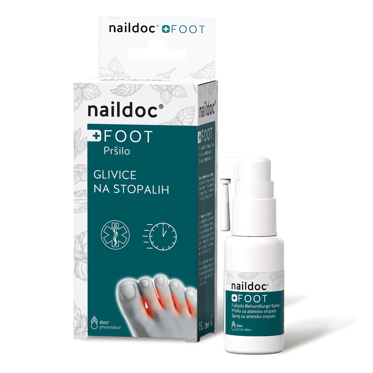 naildoc® FOOT atletsko stopalo pršilo