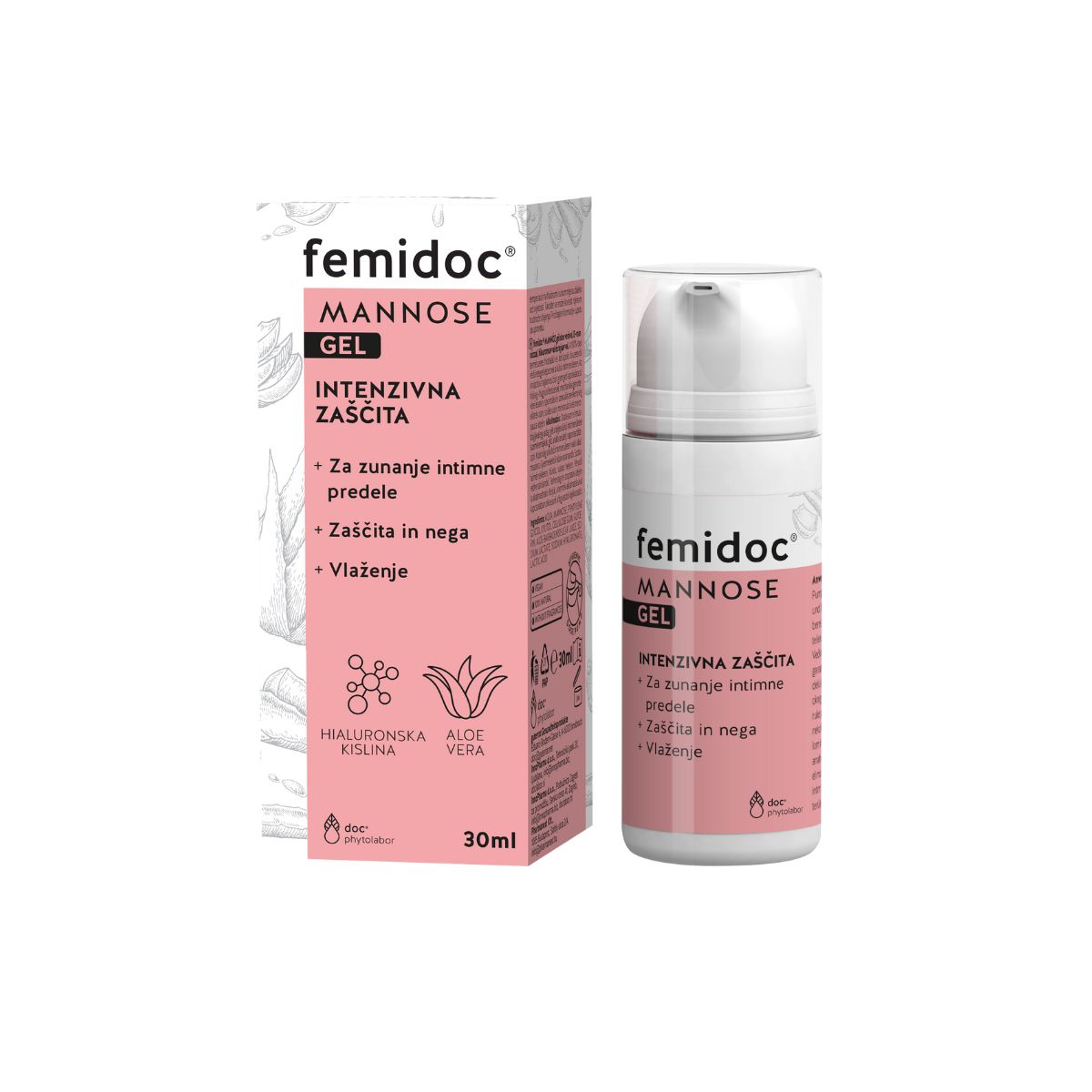 femidoc® MANNOSE gel - intimni gel