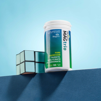 MAGtrio magnezijev L-treonat, bisglicinat, taurat, 120 kapsul